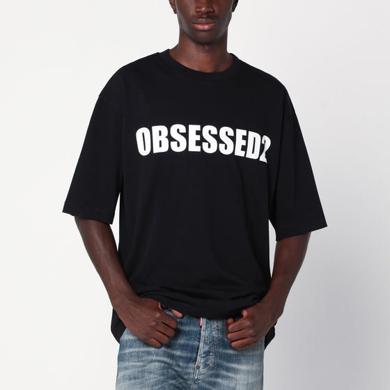Magliano X D2 Black cotton T-shirt