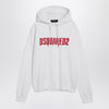 Dsquared2 White cotton hoodie