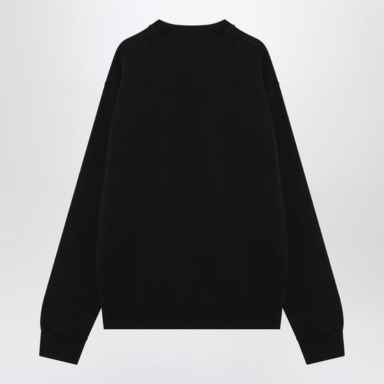 Dsquared2 Black cotton sweatshirt with logo