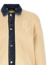 Dsquared2 Denim Mix D2 Cardigan
