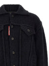 Dsquared2 Logo Patch Cardigan