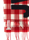 J.w.anderson Checkered Logo Scarf