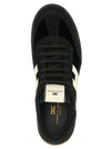 Elisabetta Franchi Nappa And Velvet Sneakers