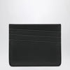Maison Margiela Four Stitches Card Holder in Black Calf Leather