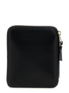 Comme Des Garcons Wallet Check Print Wallet