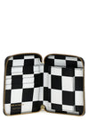 Comme Des Garcons Wallet Check Print Wallet