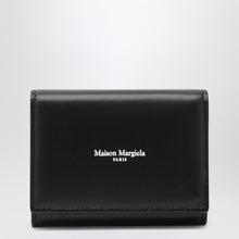  Maison Margiela Compact black wallet with logo
