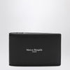 Maison Margiela Black button card holder with logo