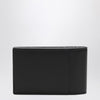 Maison Margiela Black button card holder with logo