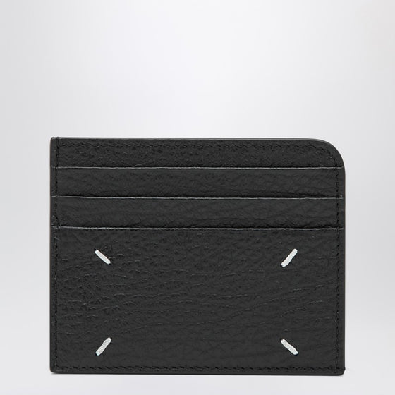 Maison Margiela Black Four Stitches card holder