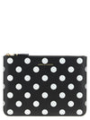 Comme Des Garcons Wallet Polka Dots Printed Wallet