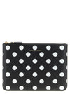 Comme Des Garcons Wallet Polka Dots Printed Wallet