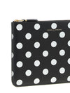 Comme Des Garcons Wallet Polka Dots Printed Wallet