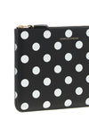 Comme Des Garcons Wallet Polka Dots Printed Wallet