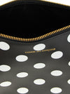 Comme Des Garcons Wallet Polka Dots Printed Wallet