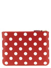 Comme Des Garcons Wallet Polka Dots Printed Wallet