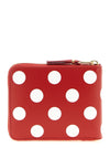 Comme Des Garcons Wallet Polka Dots Printed Wallet