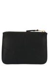 Comme Des Garcons Wallet Logo Print Wallet