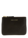 Comme Des Garcons Wallet Logo Leather Wallet
