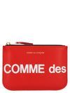 Comme Des Garcons Wallet Comme Des GarÇons Wallet Huge Logo Purse