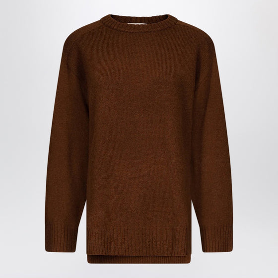 LouLou De Saison Safi Lds brown sweater