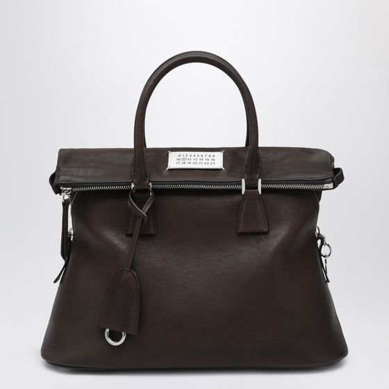 Maison Margiela Medium 5AC Loved to Death ebony bag