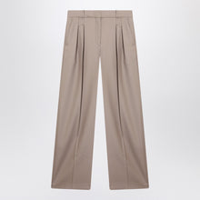  LouLou De Saison Jacket with darts in taupe wool