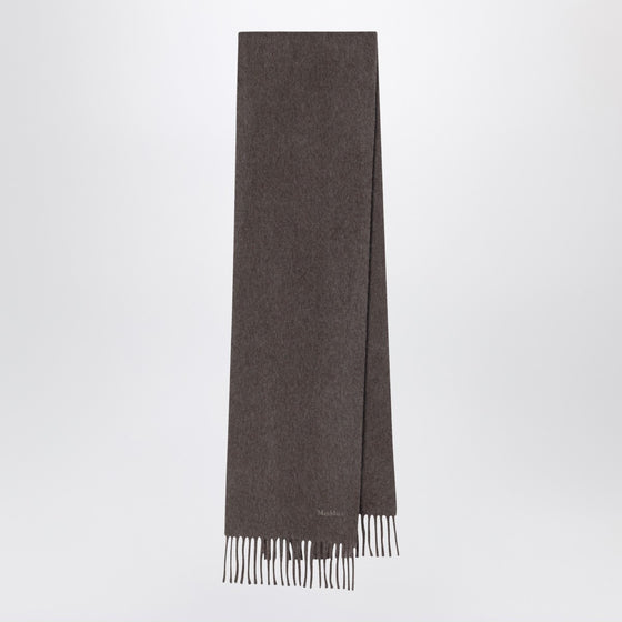 Max Mara Wool Scarf in Dove Grey