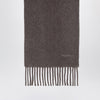 Max Mara Wool Scarf in Dove Grey