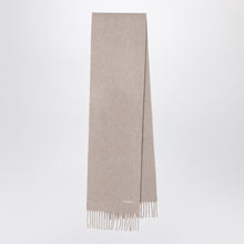  Max Mara Wool Scarf in Beige