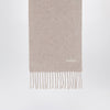 Max Mara Wool Scarf in Beige