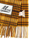 Marni Check Scarf