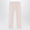 LouLou De Saison Light pink wool-blend trousers