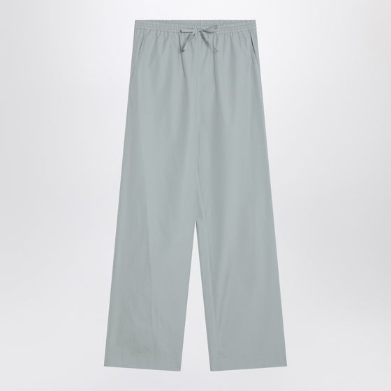 LouLou De Saison Light blue trousers in cotton