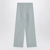 LouLou De Saison Light blue trousers in cotton
