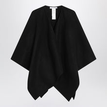  Max Mara Black alpaca and wool cape