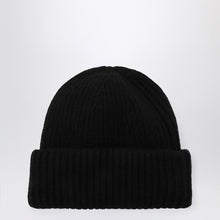  Soft Goat Black cashmere beanie