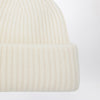 Soft Goat White cashmere beanie