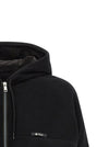 Prada Pile Tec Hooded Jacket