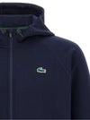 Lacoste Blue Interlock Hoodie