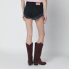ISABEL MARANT Eneidala black washed denim shorts