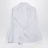 J.W. Anderson JW Anderson White striped asymmetric draped shirt