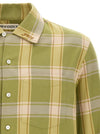 J.w.anderson Green Check Shirt