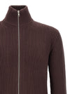 Mm6 Maison Margiela Ribbed Cotton Turtleneck Sweater