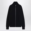 MM6 Maison Margiela Black cotton zip-up cardigan