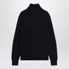 MM6 Maison Margiela Black cotton zip-up cardigan
