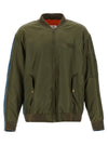 Mm6 Maison Margiela Bimaterial Bomber Jacket