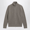 MM6 Maison Margiela Beige mélange wool cardigan