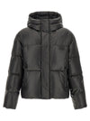 Mm6 Maison Margiela Lacquered Finish Down Jacket