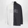 MM6 Maison Margiela Two-Tone Long-Sleeved Shirt